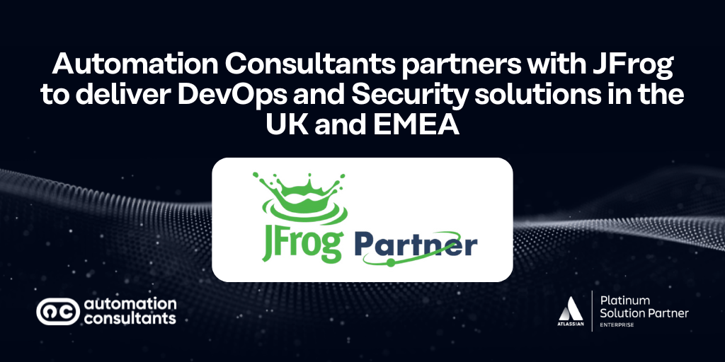 Automation Consultants partners with JFrog to deliver DevOps and Security solutions in the UK and EMEA