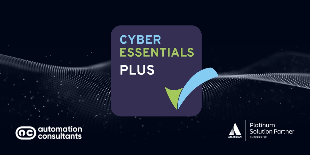 Automation Consultants has renewed our Cyber Essentials Plus Certification