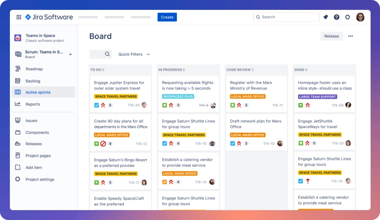 A screenshot of Jira Software dashboard, with Jira training by Automation Consultants