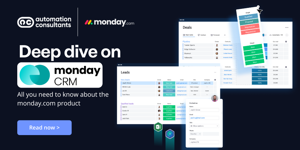 Deep dive on monday.com CRM